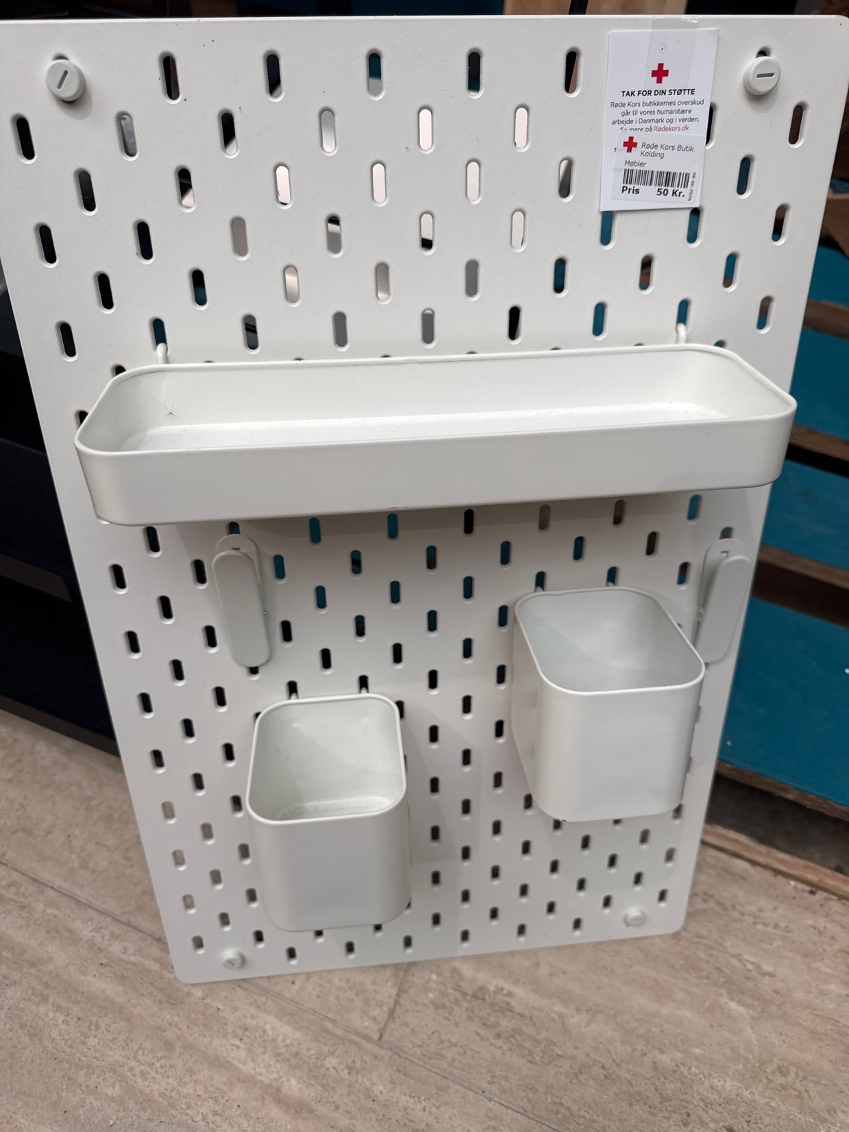 Opbevaringsplads hvid "Ikea"